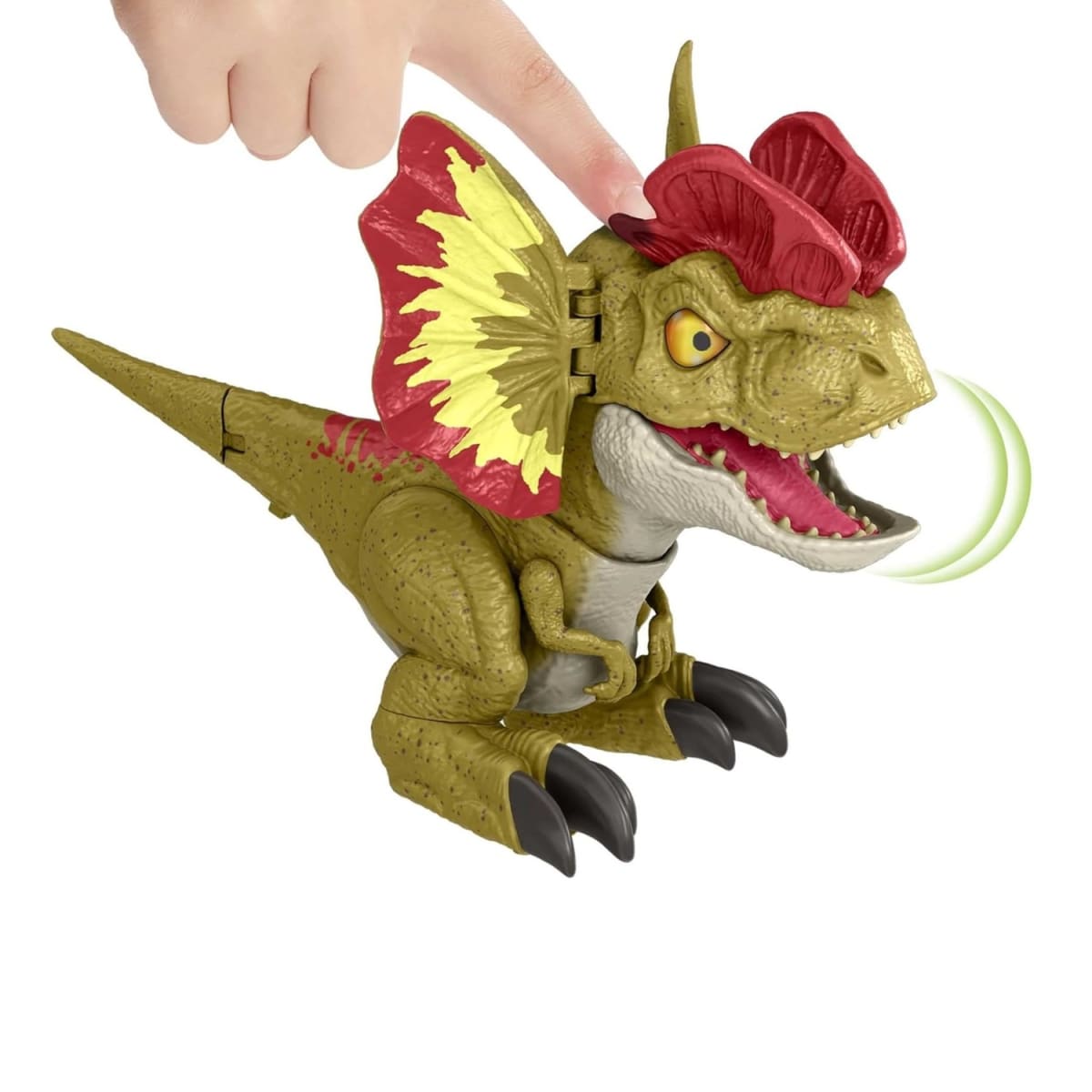 Figura Dilophosaurus Mordida y Rugido5