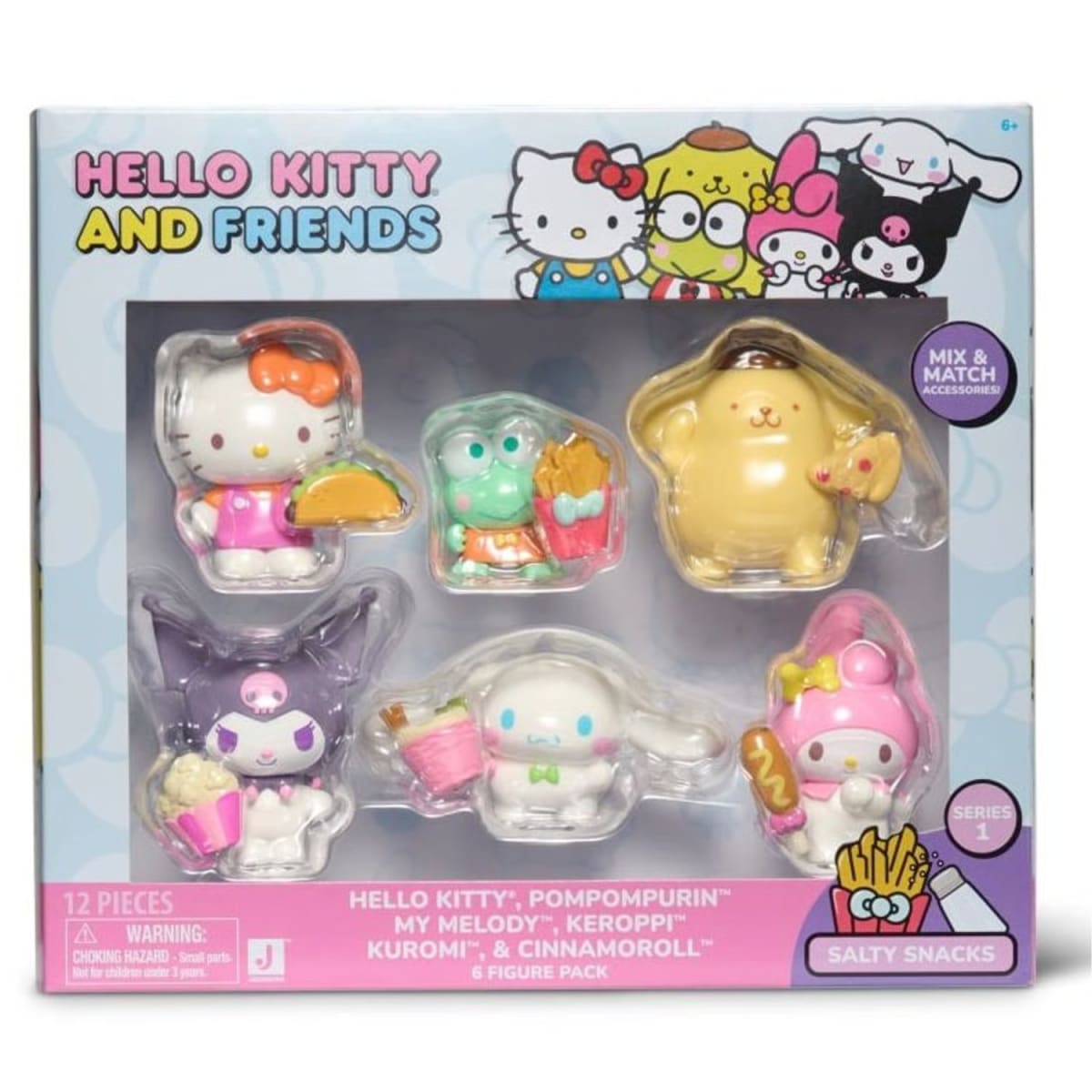 Pack x 6 Figuras Hello Kitty y Amigos7