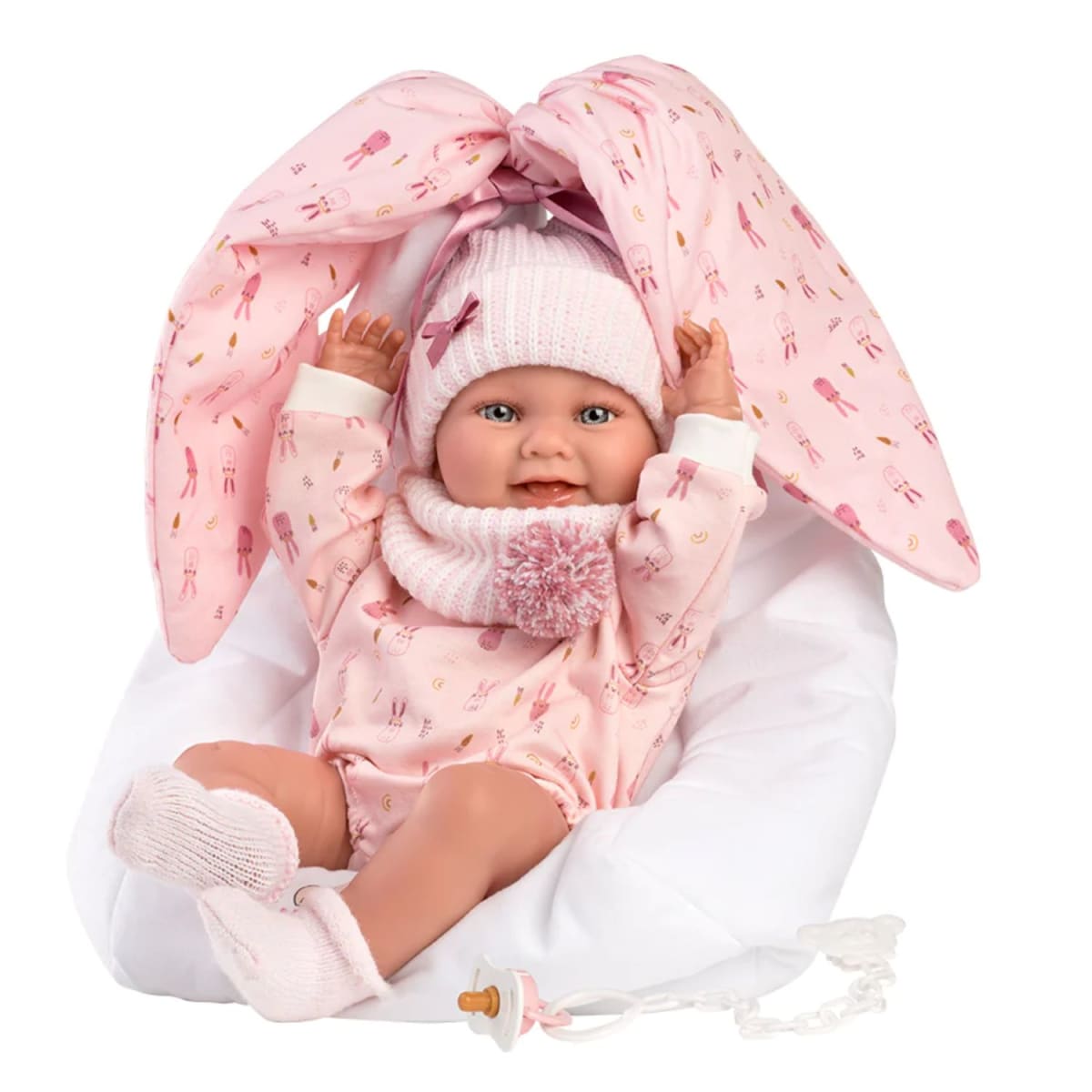Muñeca Llorens Nica RN Porta Bebe Magic Nature 40 cm 5
