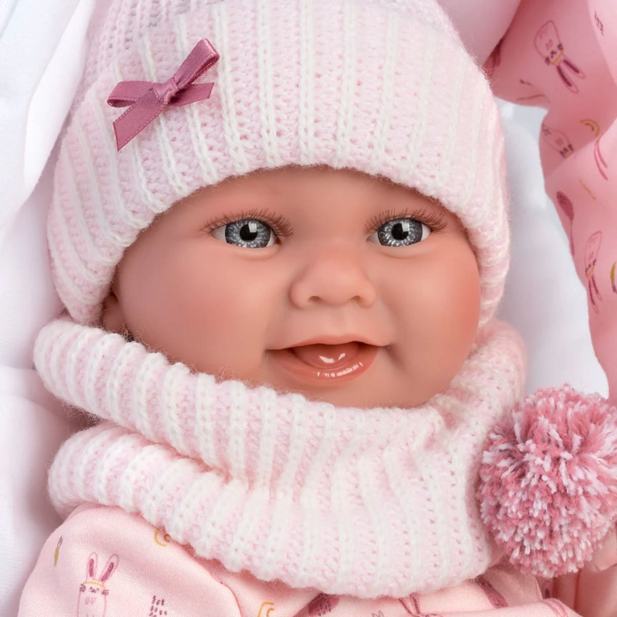 Muñeca Llorens Nica RN Porta Bebe Magic Nature 40 cm 2