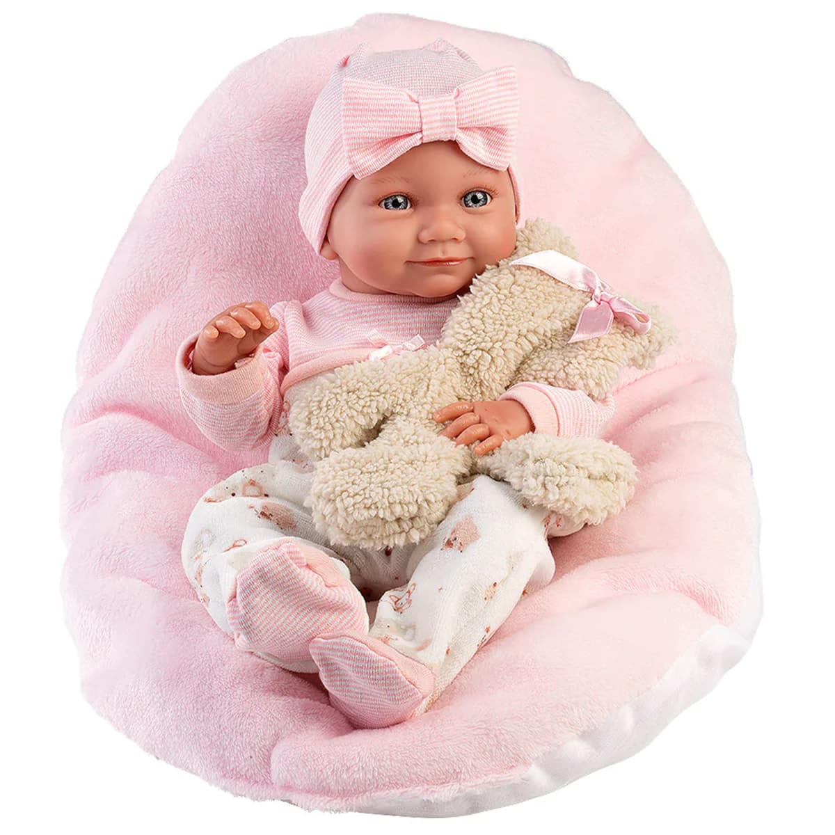 Nica Recien nacida Cojin Rosa 1