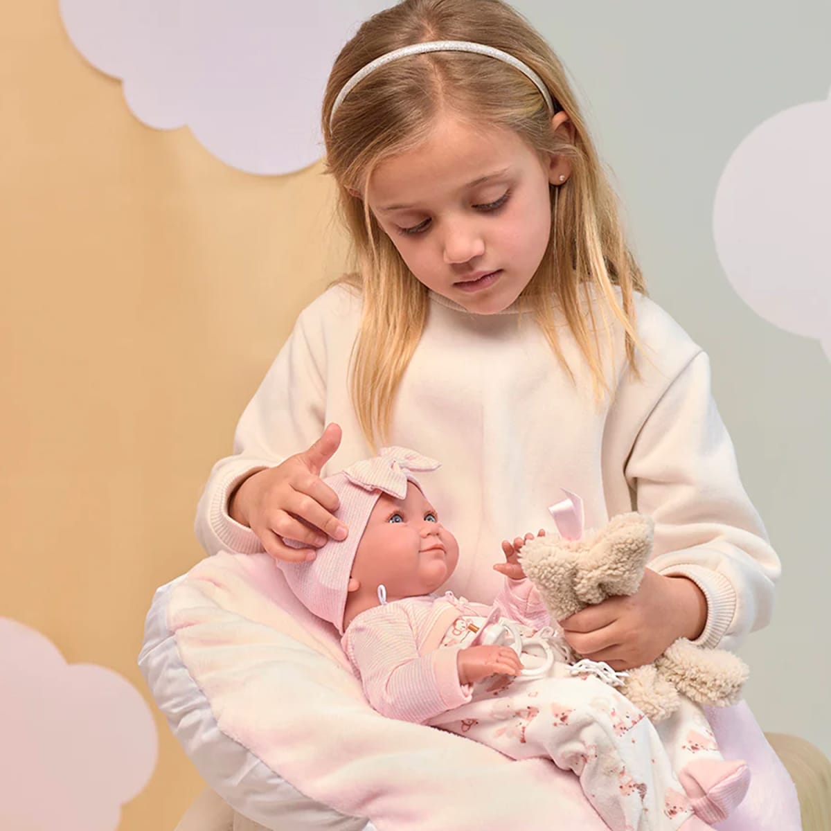 Nica Recien nacida Cojin Rosa 4