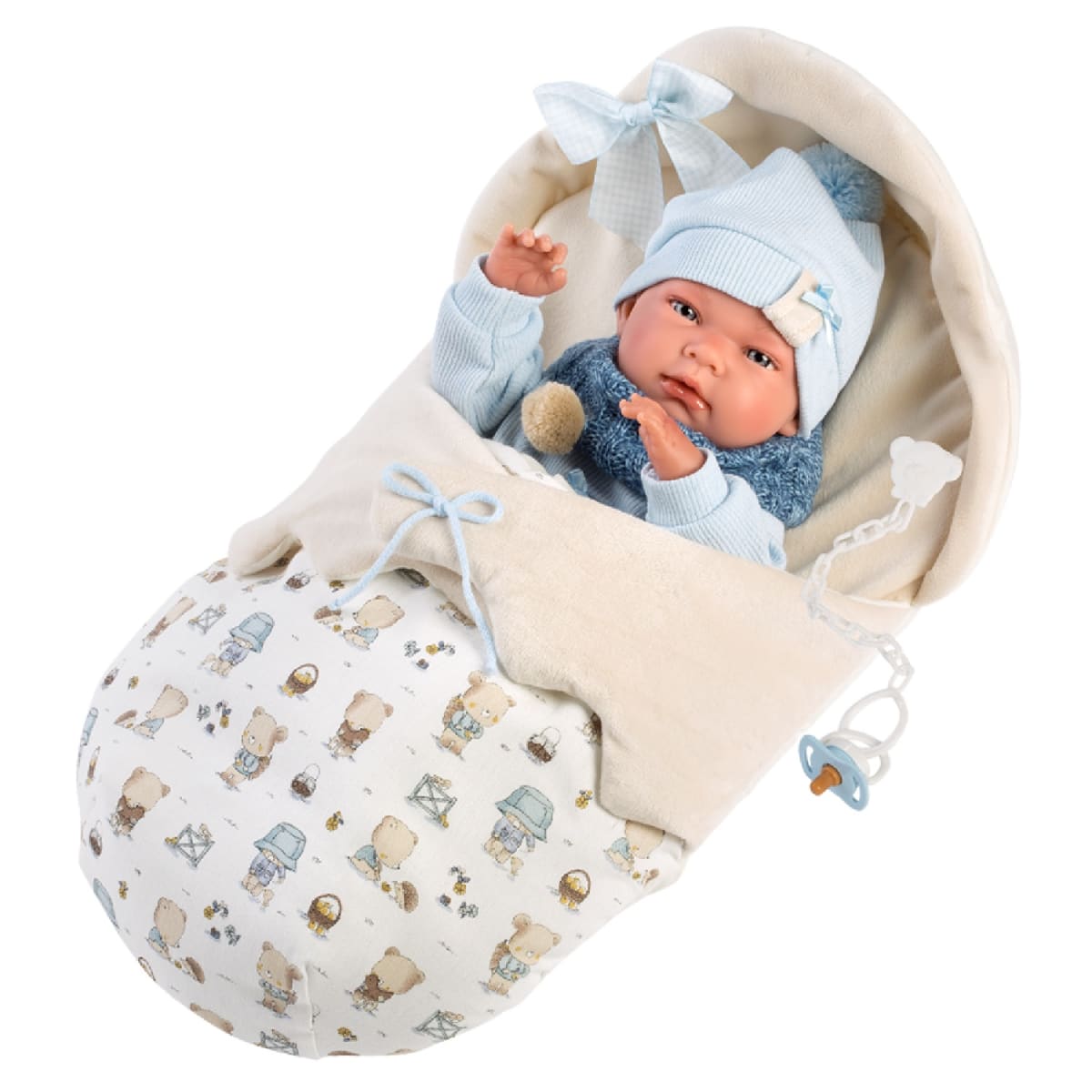 Muñeca Llorens Nico RN Saquito Azul4