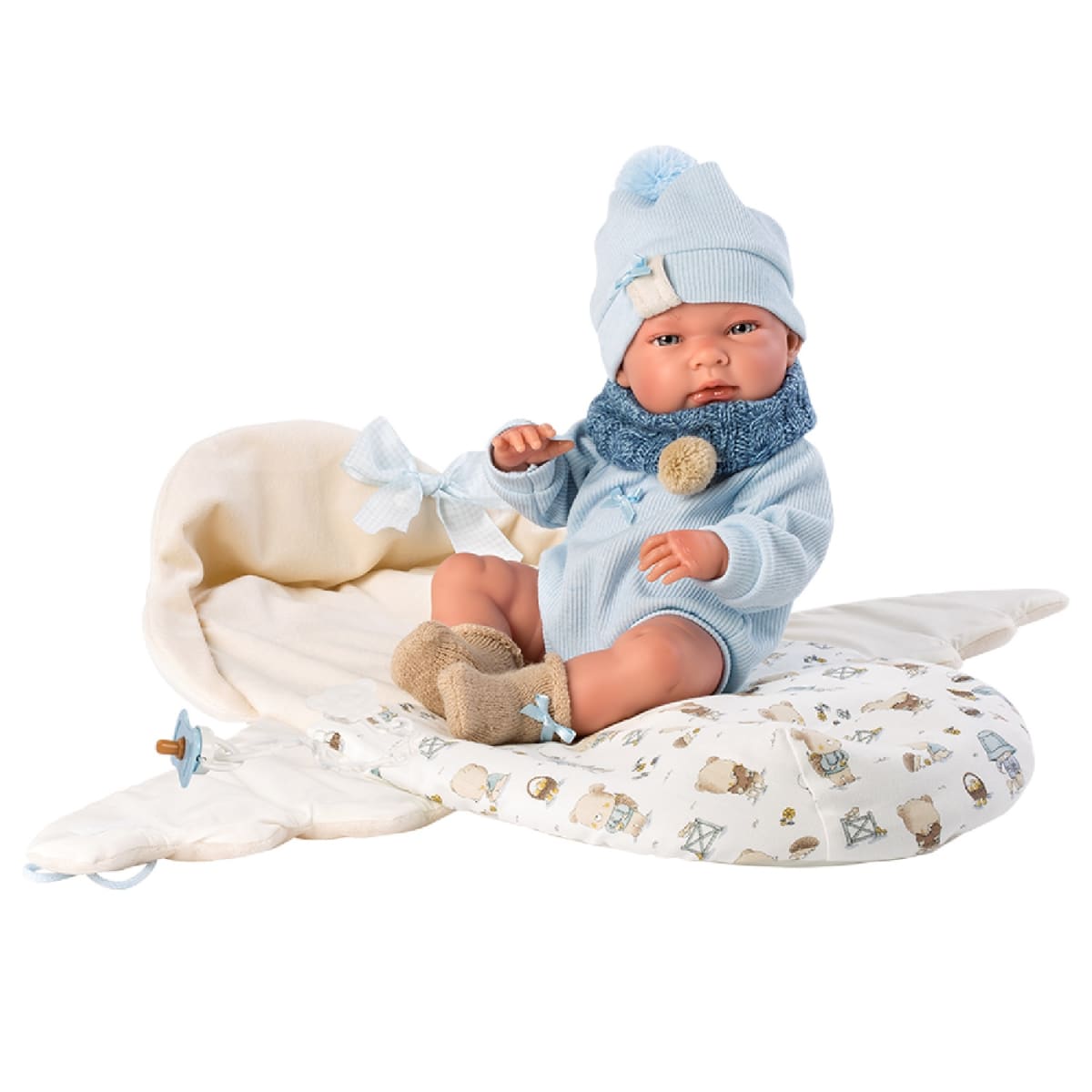 Muñeca Llorens Nico RN Saquito Azul1