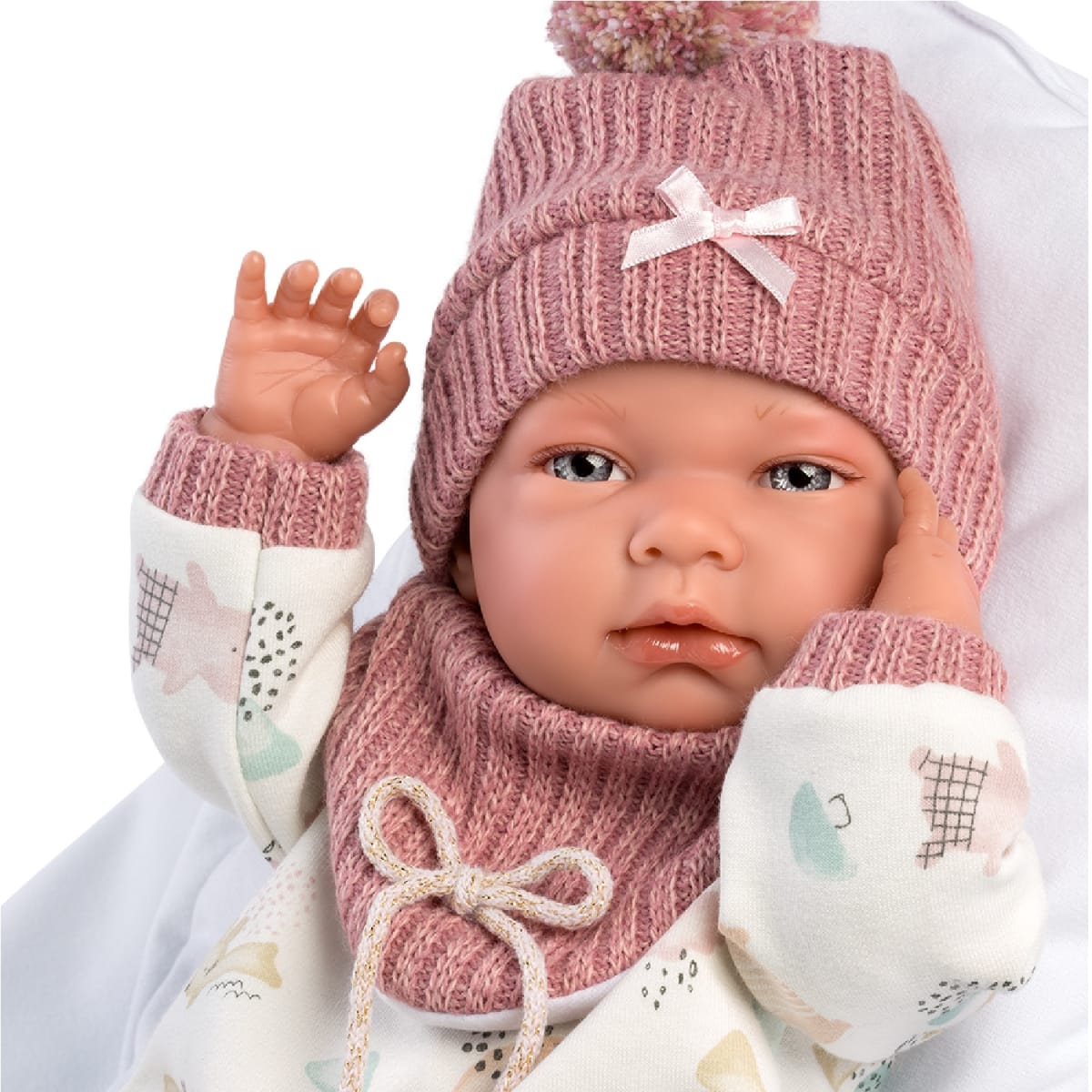 Muñeca Llorens Bebé Nica Cunita Cambiador1