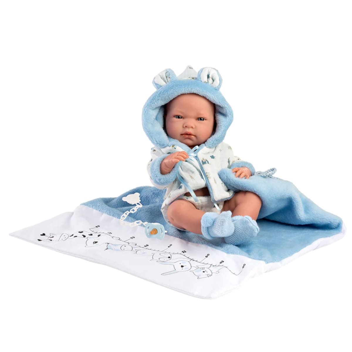 Muñeco Llorens Nico RN Baño 40 cm3