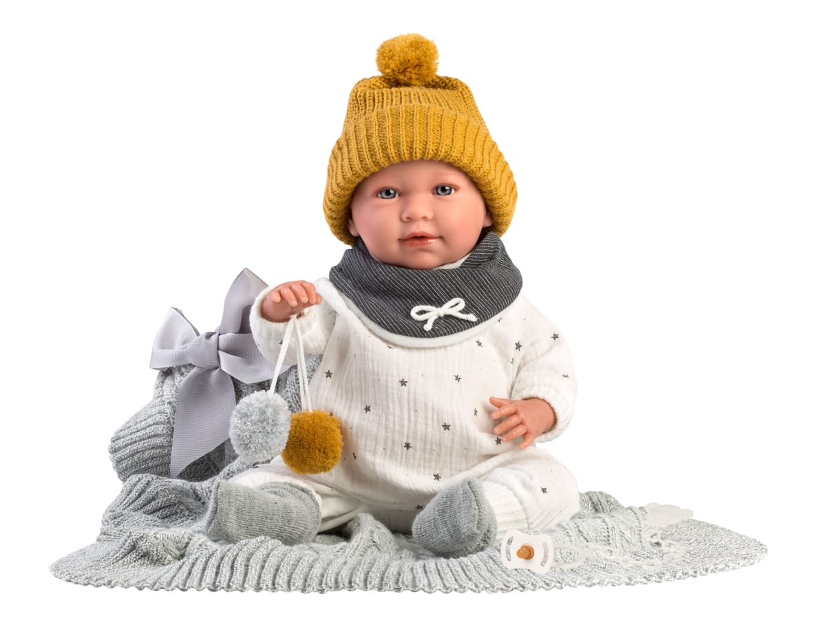 Bebé Mimo Llorón 40 cm con mantita1