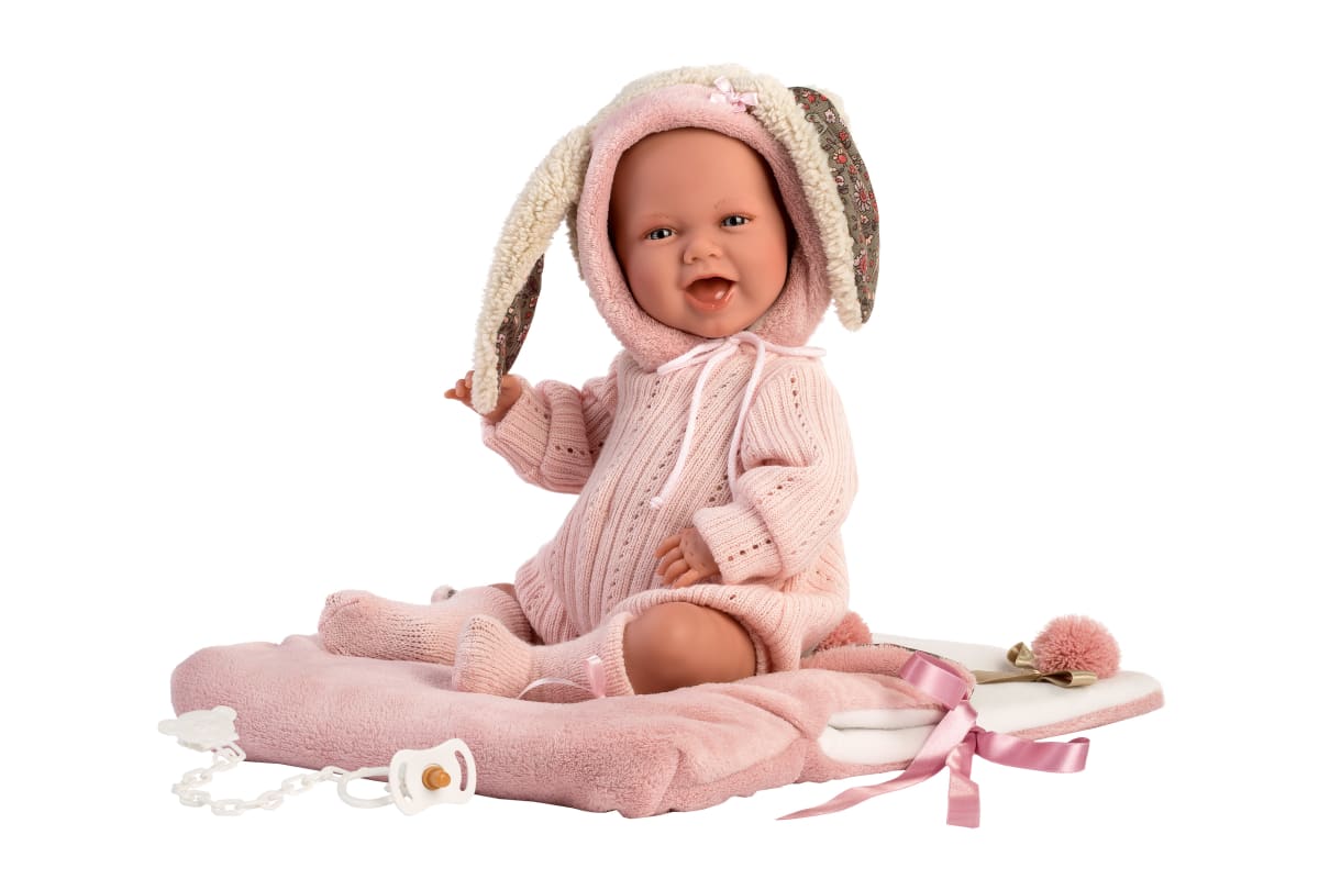 Bebé Mimi Sonrisas 42 cm con saquito2