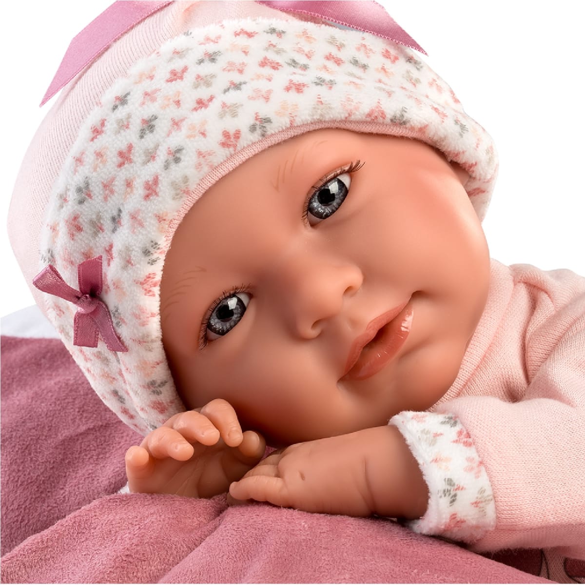 Muñeca Llorens Mimi 40 Cm Llorona Porta Bebe2