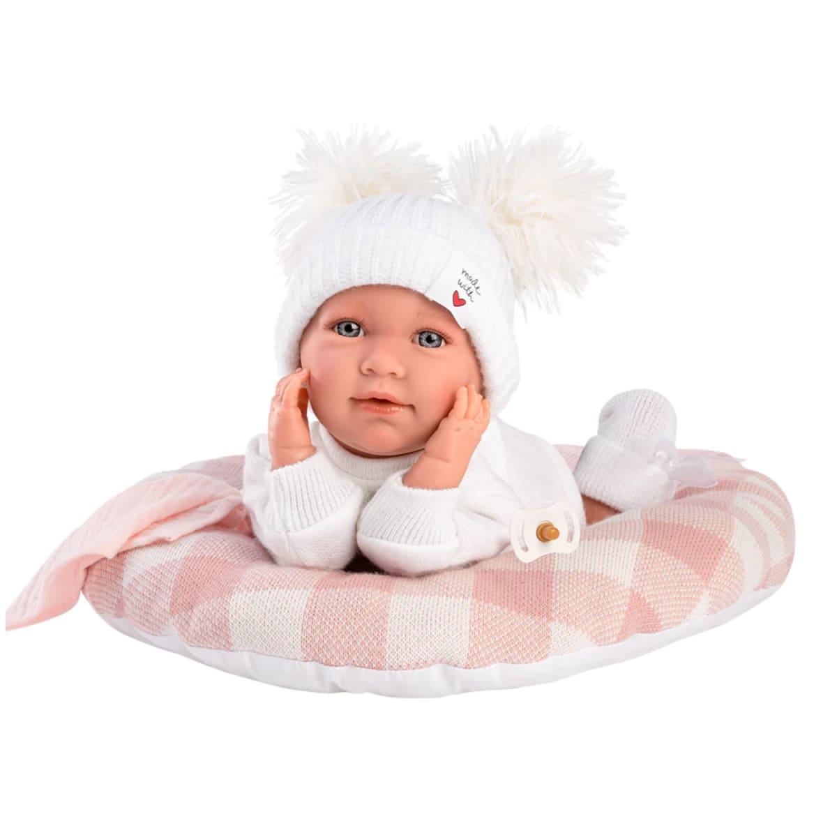 Muñeca Llorens Mimi 30 cm Llorona Bordado Luna5