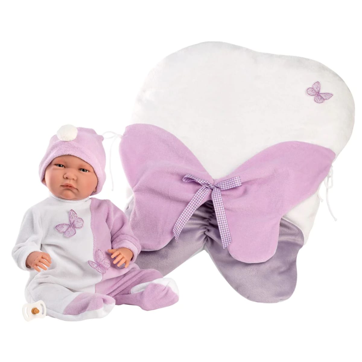 Muñeca Lala Llorona 40 cm Saquito Mariposa4