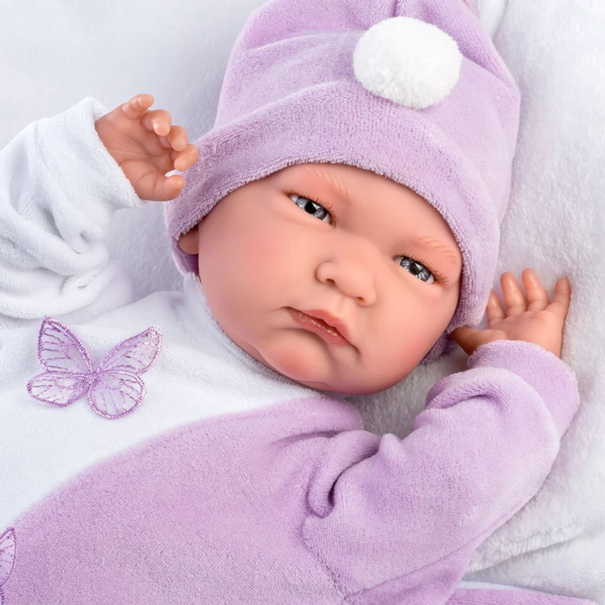 Muñeca Lala Llorona 40 cm Saquito Mariposa2