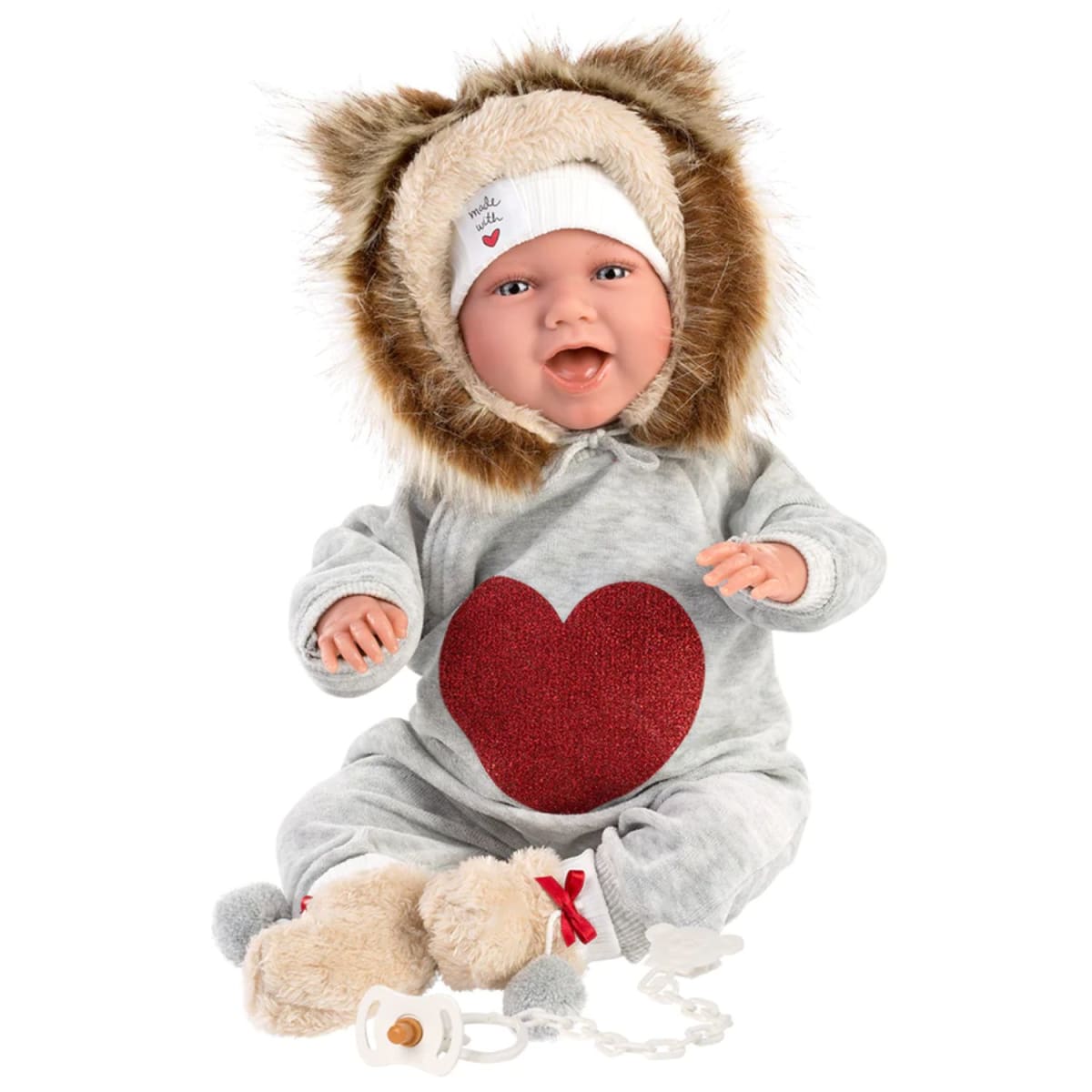 Muñeca Llorens Mimi Sonrisas 40 cm Corazón5