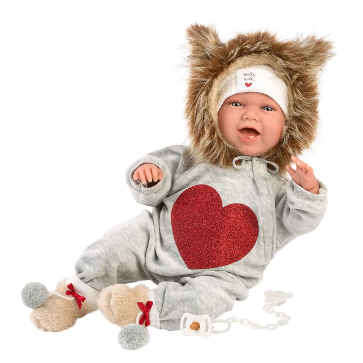 Muñeca Llorens Mimi Sonrisas 40 cm Corazón3