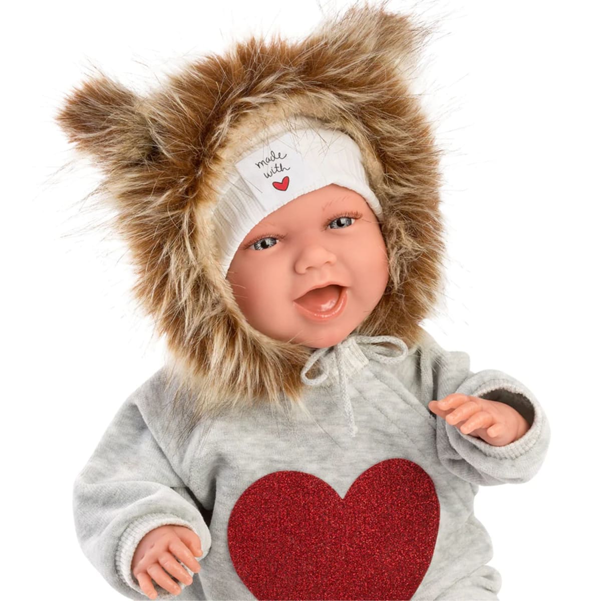 Muñeca Llorens Mimi Sonrisas 40 cm Corazón2