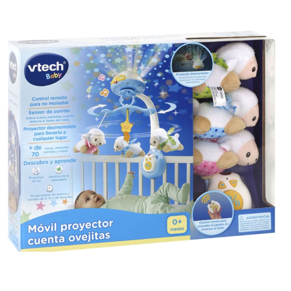 Móvil Proyector Cuenta Ovejitas4