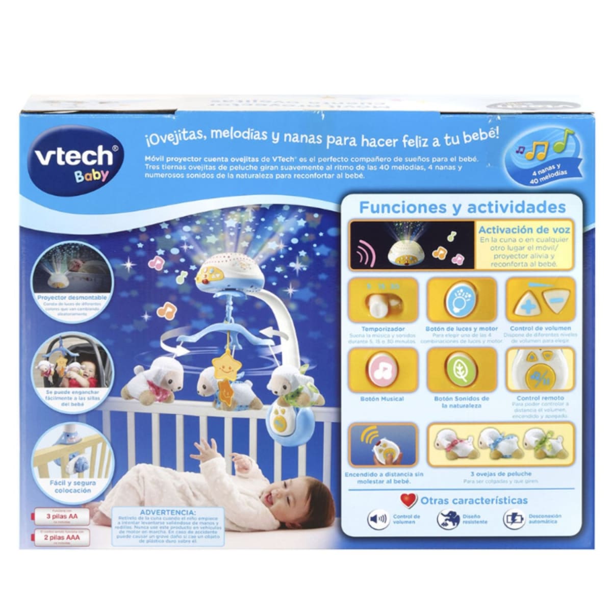 Móvil Proyector Cuenta Ovejitas5