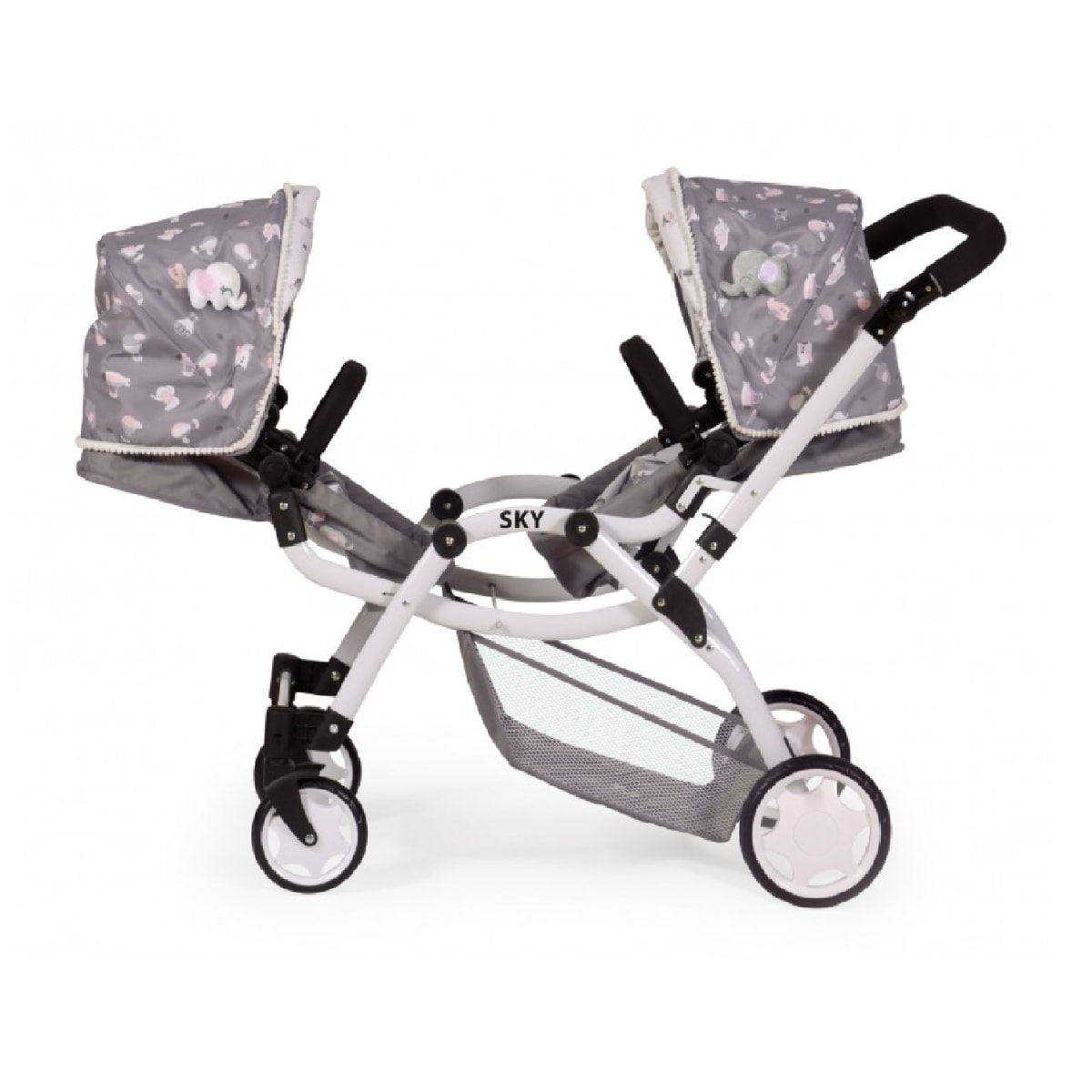 Coche Para Muñecas Gemelar Colección Sky2