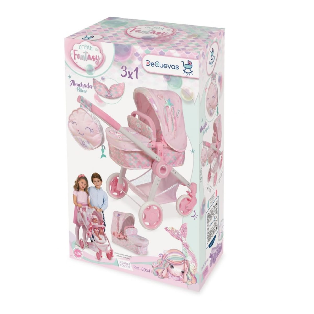 Coche de Muñecas 3x1 Plegable Ocean Fantasy6