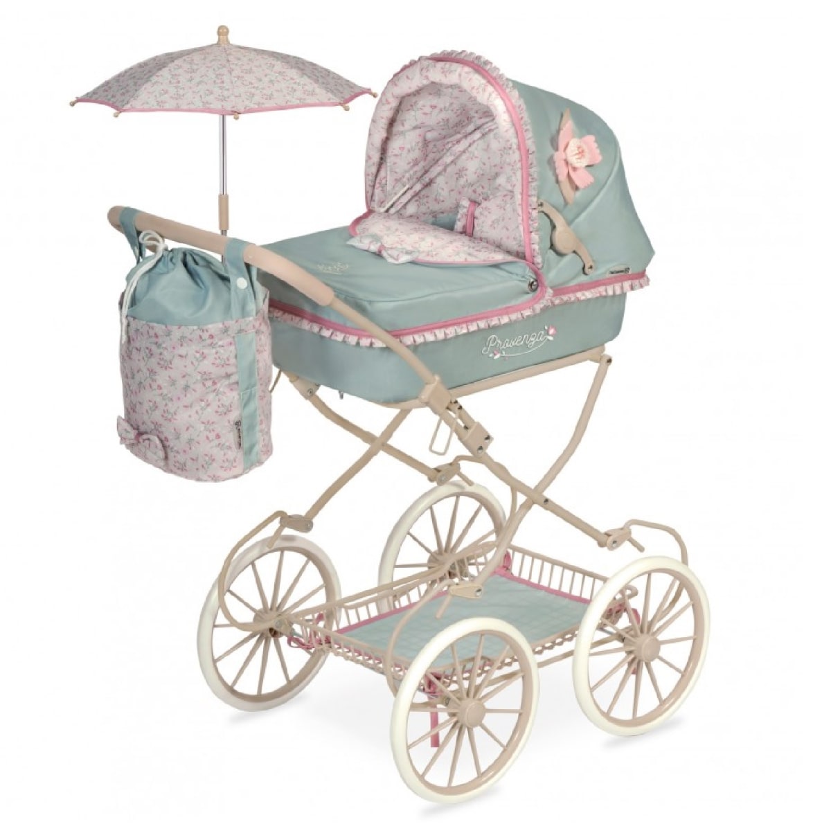Coche de Muñecas Provenza Plegable con Sombrilla 1