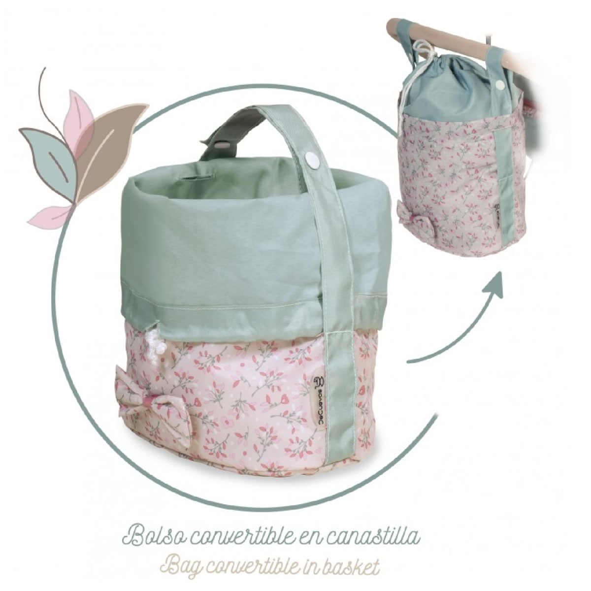 Coche de Muñecas Provenza Plegable con Sombrilla 3