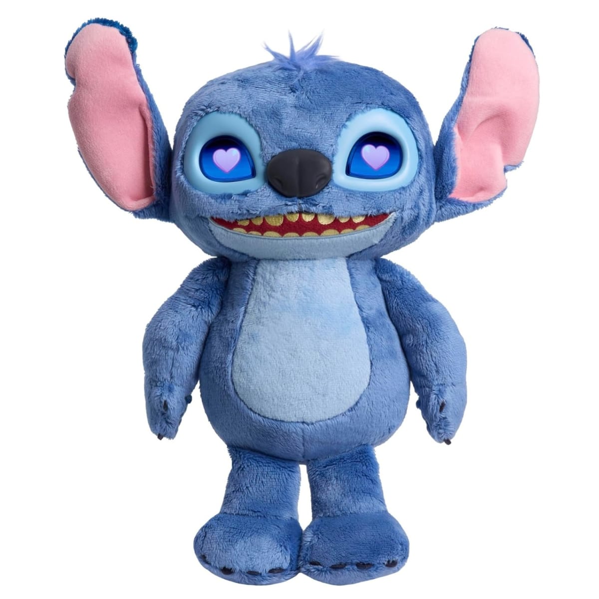 Stitch Peluche Interactivo mas de 50 Sonidos y Frases Ojos LCD3