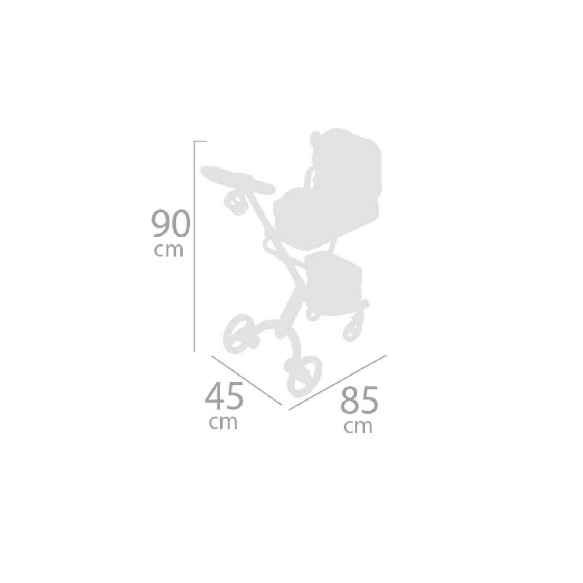 Coche Para Muñecas 3 en 1 Colección Sky4