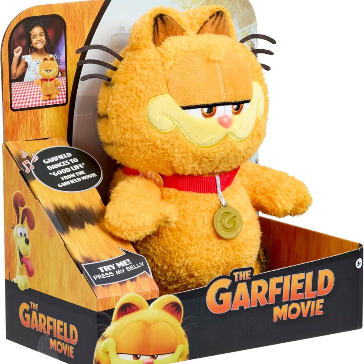 Garfied Bebe Peluche Interactivo3