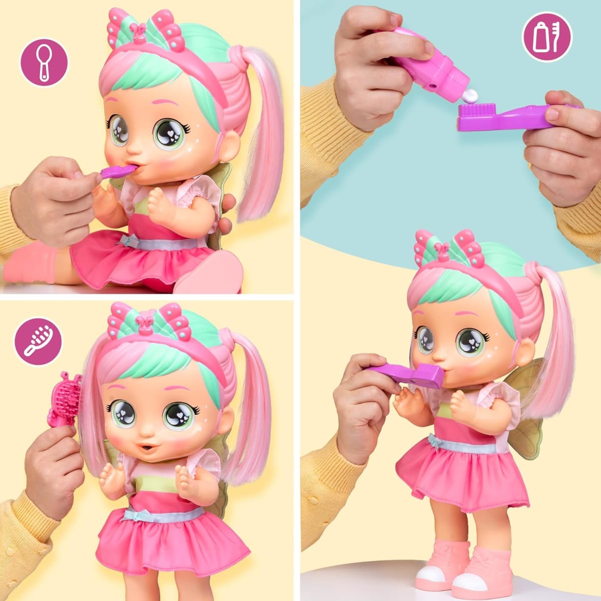 Muñeca Cry Babies Bella Interactiva mas de 25 Reacciones4