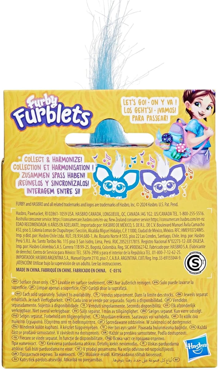 Furby Furblets Muñeco Interactivo +45 Sonidos Dah-Tee3