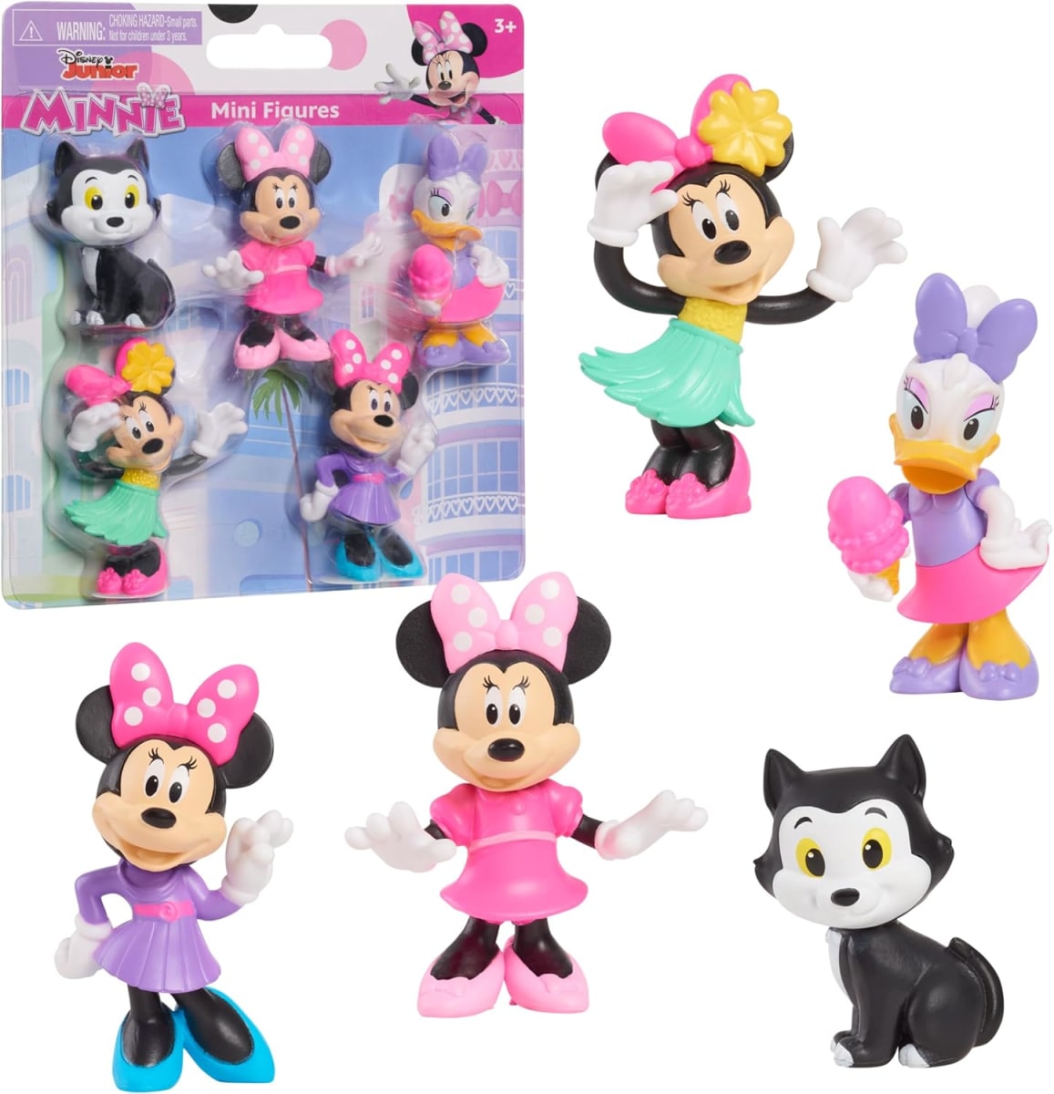 Mini Figuras Coleccionables Minnie y Sus Amigos3