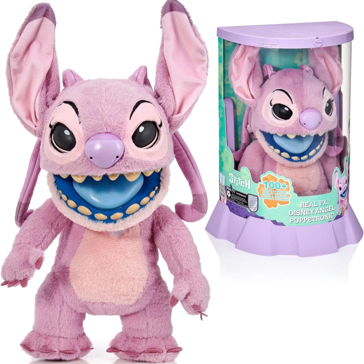 Peluche Animatrónico Angela - Stitch de 45 cm con + de 100 Combinaciones2