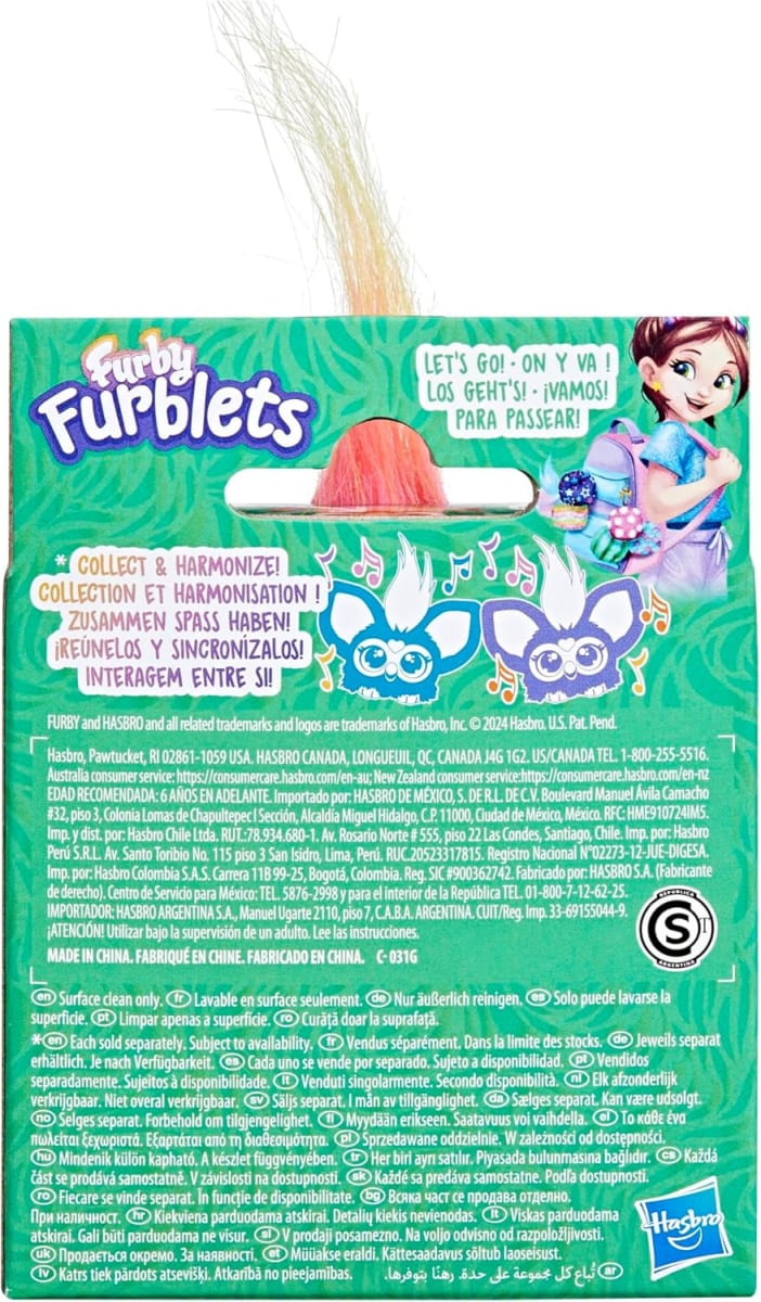 Furby Furblets Muñeco Interactivo +45 Sonidos Par- Tay5