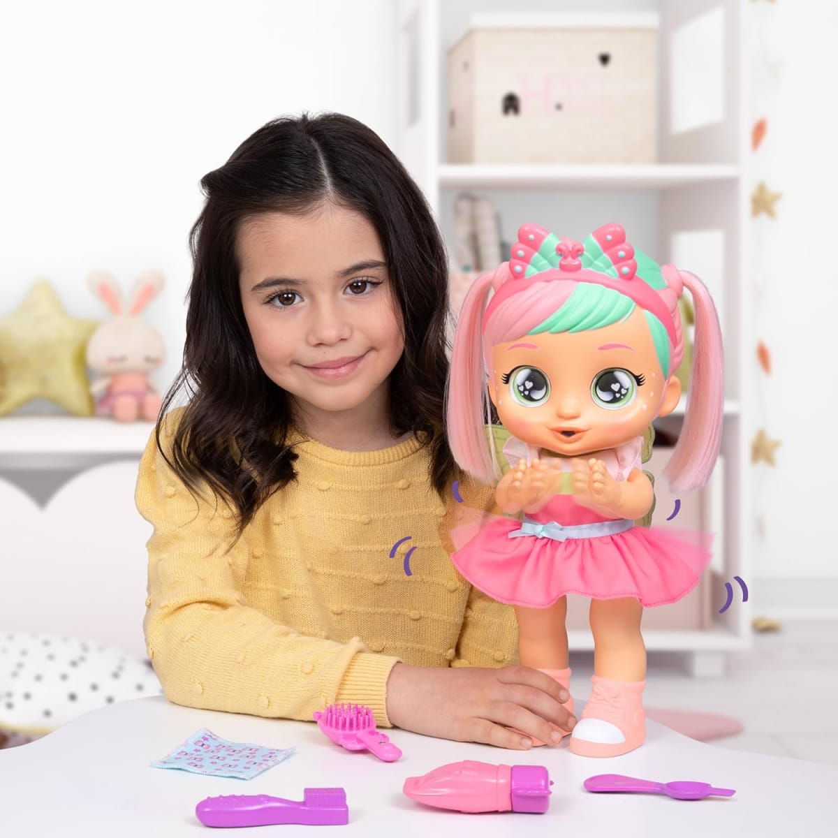 Muñeca Cry Babies Bella Interactiva mas de 25 Reacciones7