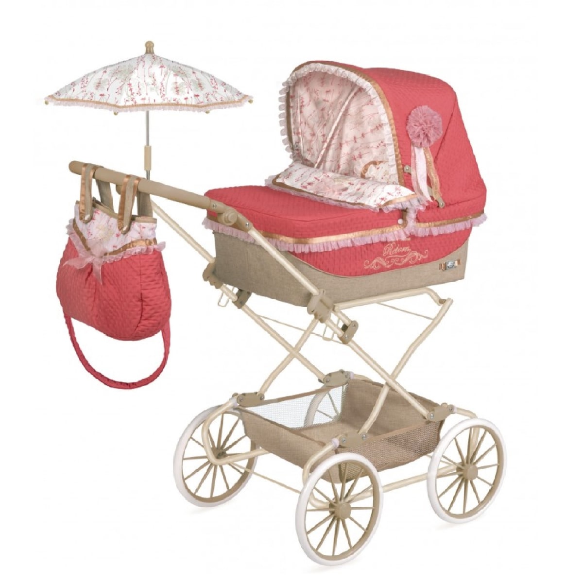 Coche Reborn Para Muñecas Colección Martina1