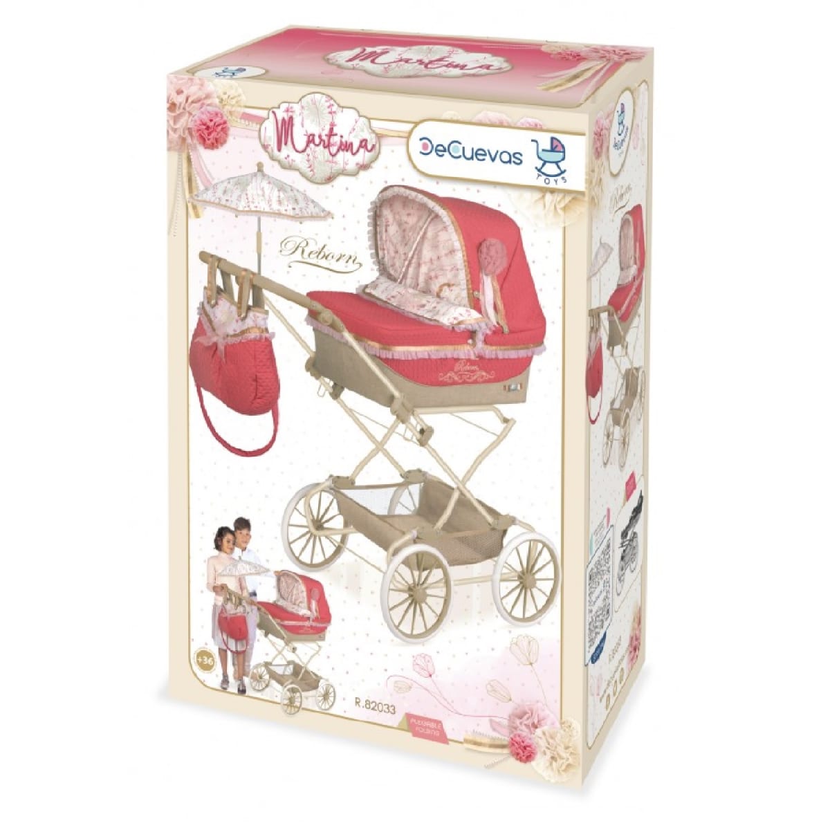 Coche Reborn Para Muñecas Colección Martina6