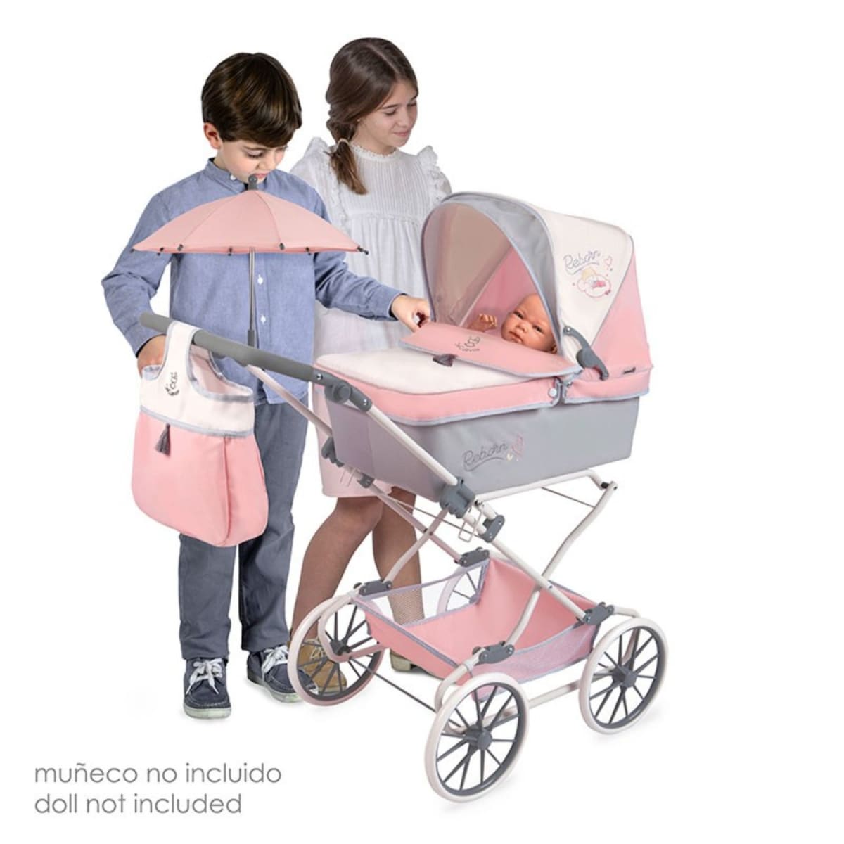 Coche Reborn Para Muñecas Colección Funny5