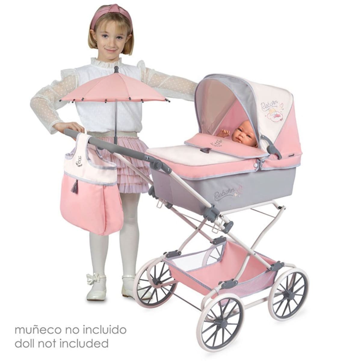 Coche Reborn Para Muñecas Colección Funny1