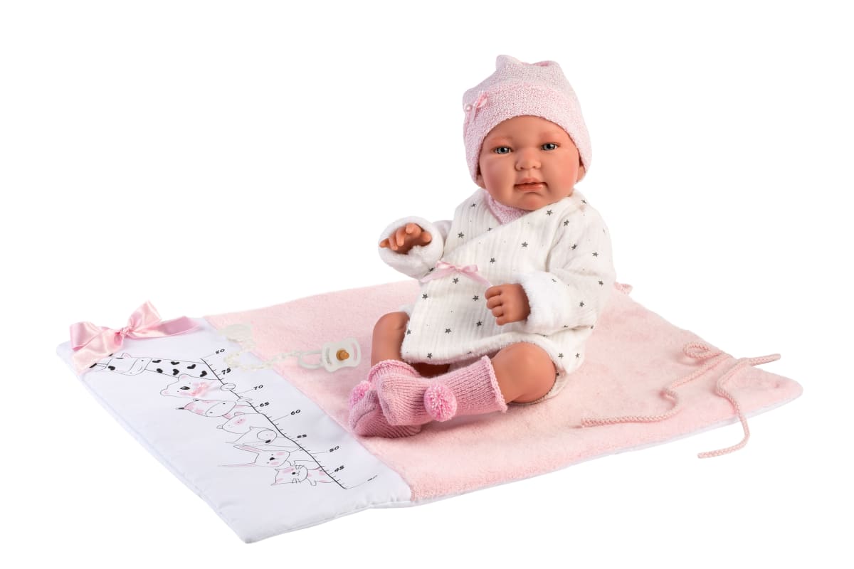 Bebé Tina 43 cm con Cambiador1
