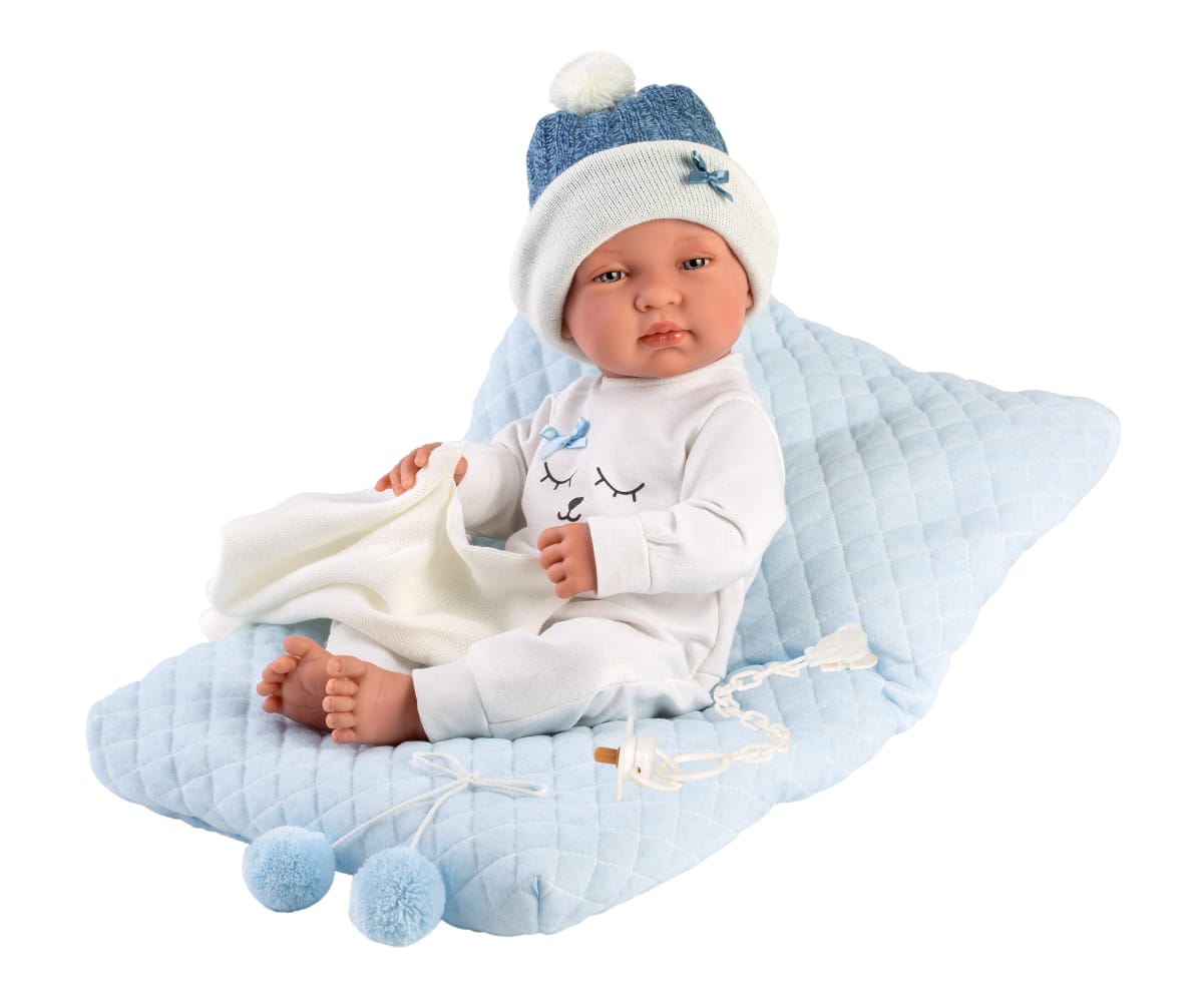 Bebé Tino 43 cm con Cojín3