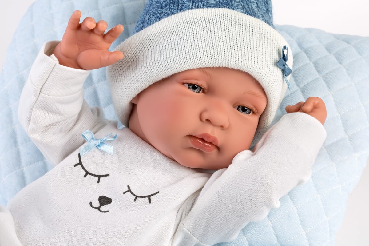 Bebé Tino 43 cm con Cojín4