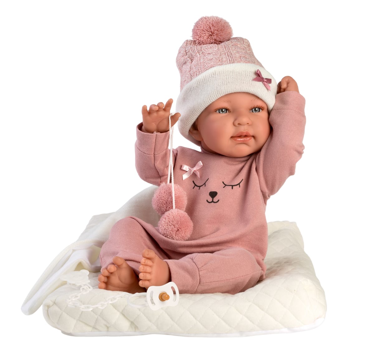 Bebé Tina 43 cm con Cojín2