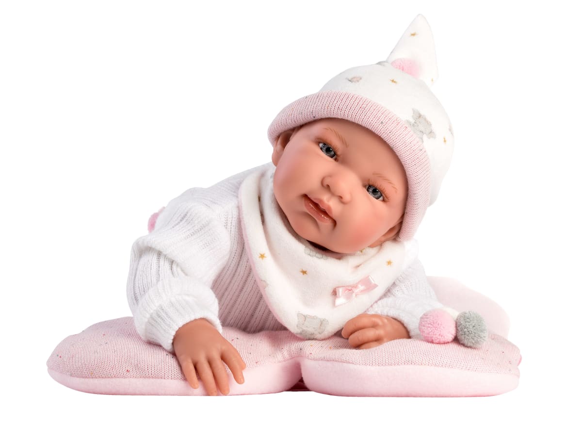 Tina Llorona Recién Nacido 42 cm con Portabebé4