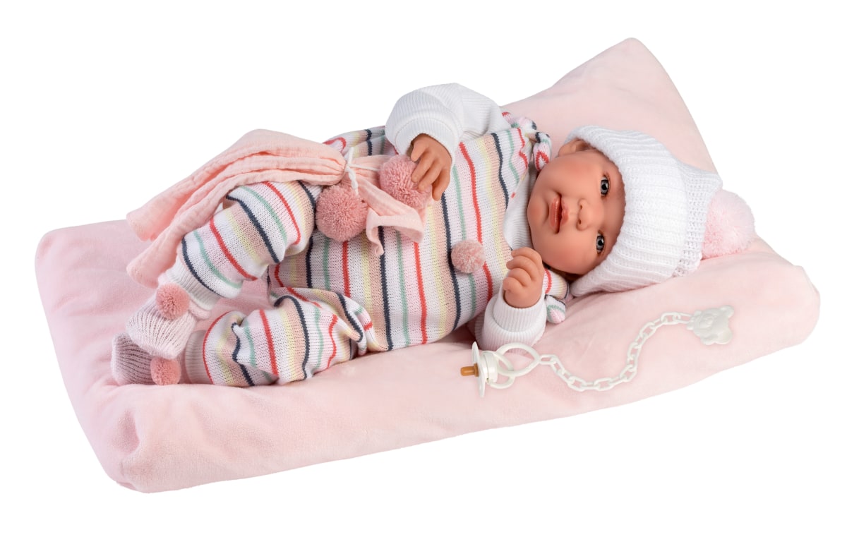 Tina Recién Nacida 44 cm con Cojín2