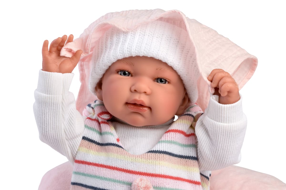 Tina Recién Nacida 44 cm con Cojín4