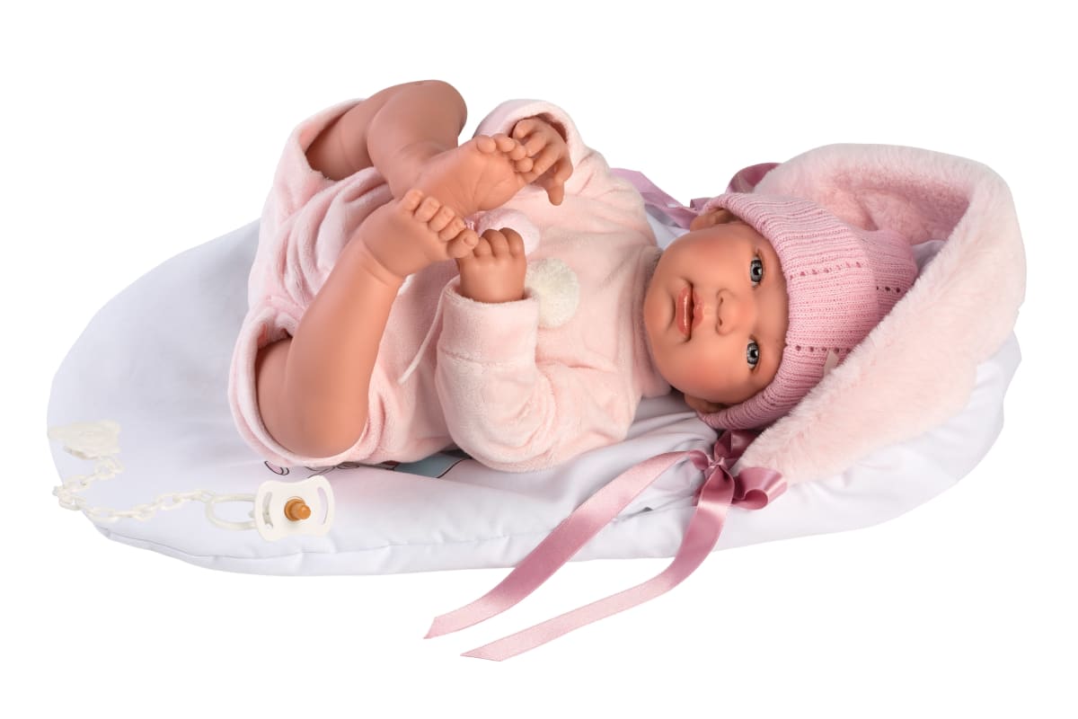 Tina Llorona Recién Nacida con Saquito Blanco1