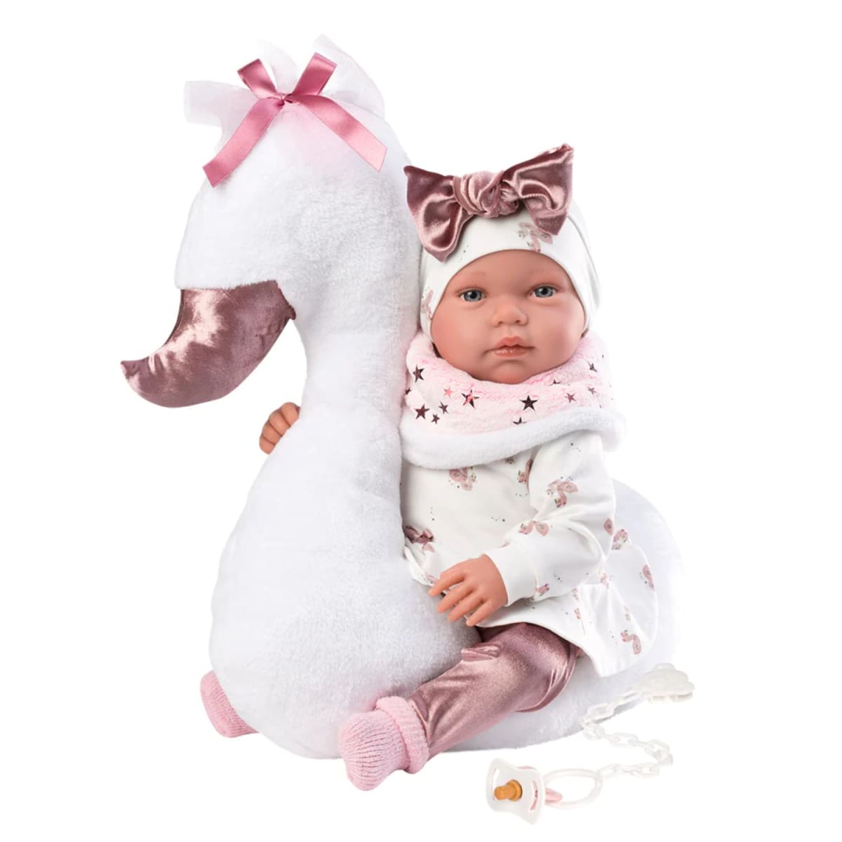 Muñeca Llorens Tina RN Llorona 44 cm Cisne4