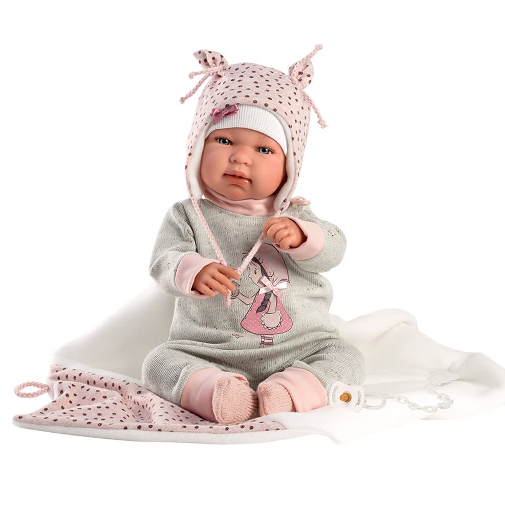 Muñeca Llorens Bebé Tina Llorona 44 Cm1