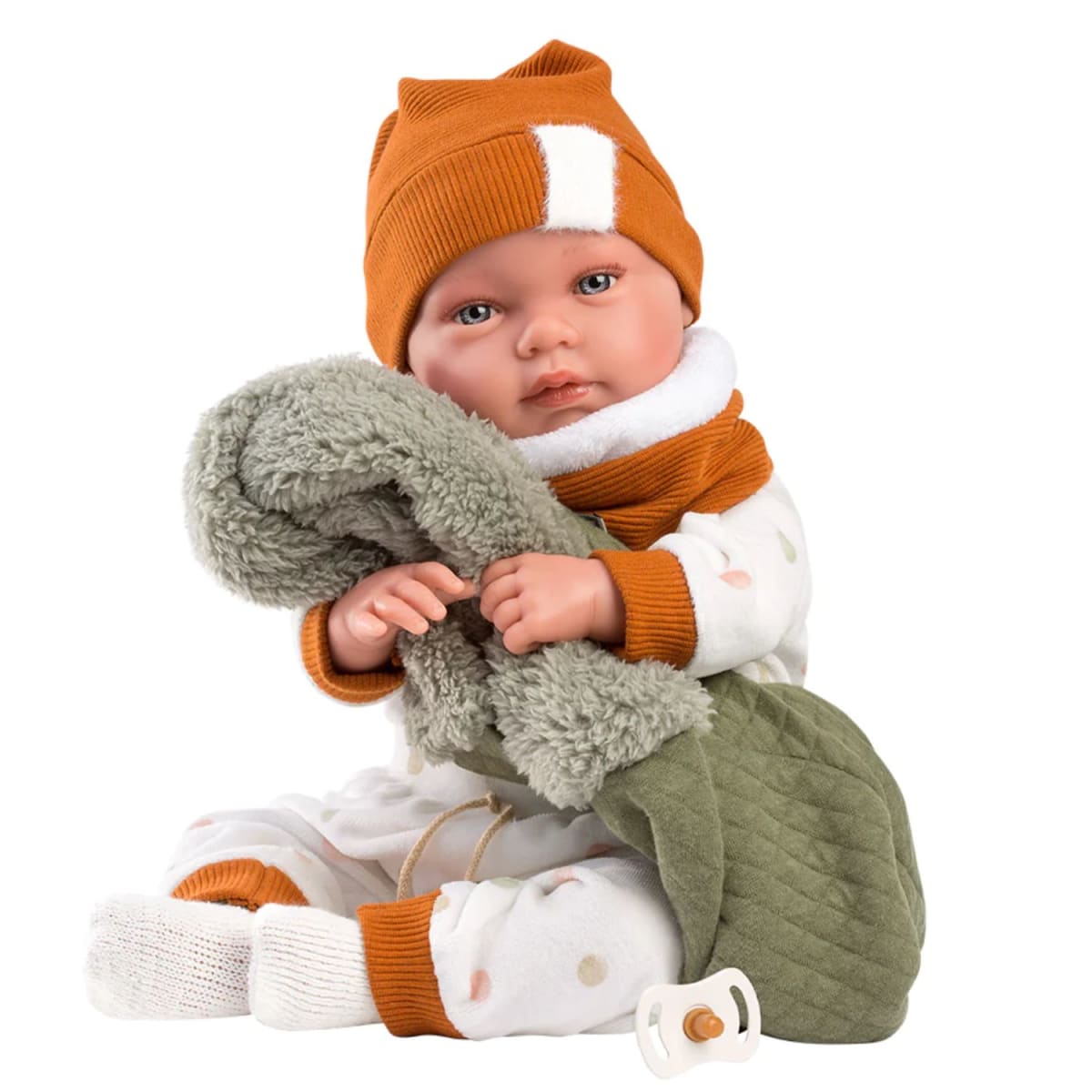 Muñeco Llorens Talo Recien Nacido Sonrisas 44 cm2