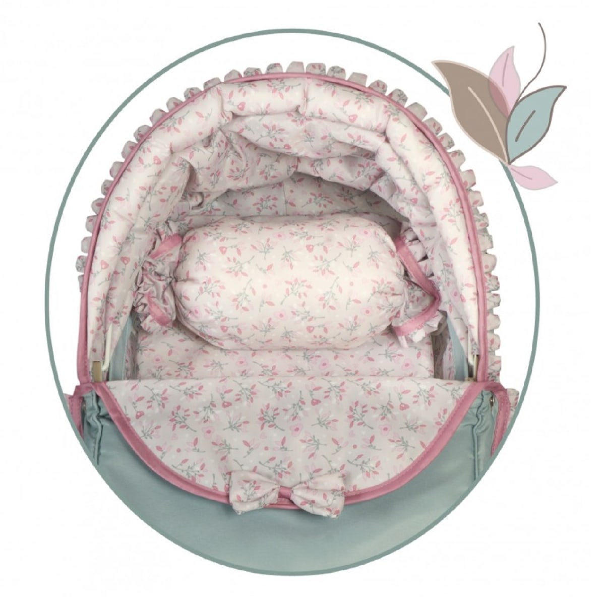 Coche de Muñeca Provenza Plegable con Sombrilla3